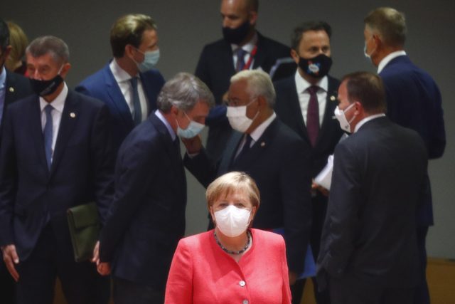 Mimořádný summit EU v Bruselu | foto: Francois Lenoir,  ČTK/AP