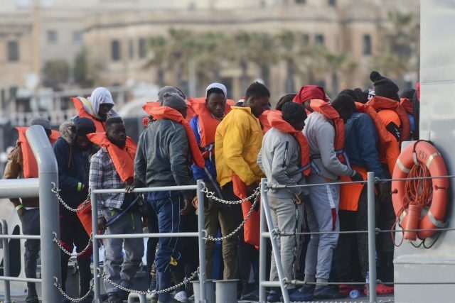 Migrace | foto:  Jonathan Borg,  ČTK/AP