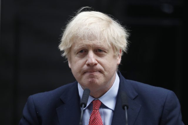 Britský premiér Boris Johnson | foto: Frank Augstein,  ČTK/AP