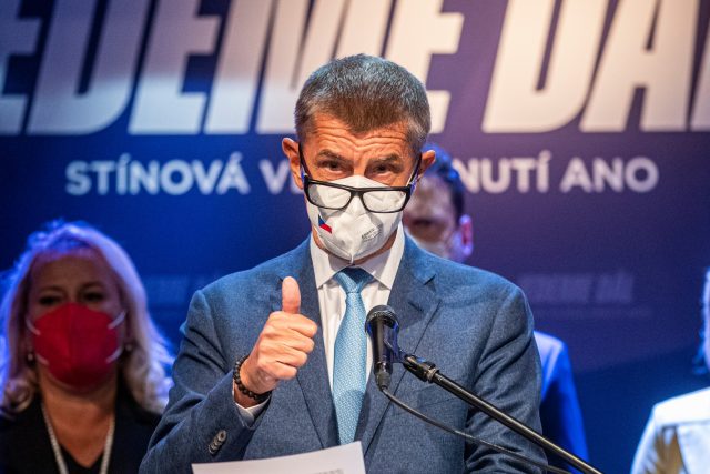 Andrej Babiš představil stínovou vládu hnutí ANO | foto: Michal Turek,  MAFRA / Profimedia
