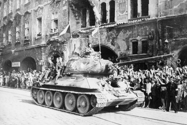 Pražské povstání 1945 | foto: Fotobanka Profimedia