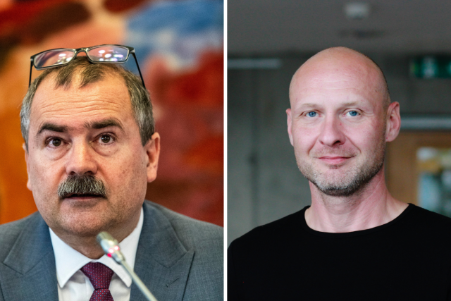 Poslanec Pavel Žáček  (ODS) a senátor Lukáš Wagenknecht  (Piráti) | foto:  Petr Topič / MAFRA,  Kateřina Cibulka,  Český rozhlas,  Profimedia