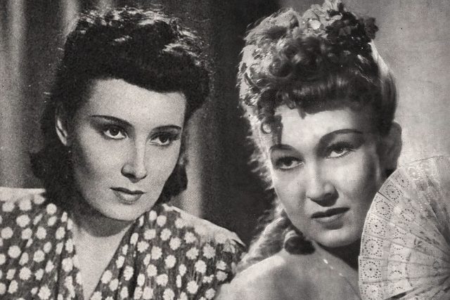 Lída Baarová a Zorka Janů | foto: Aleš Vavřík,  Wikimedia Commons,  Český rozhlas,  CC0 1.0