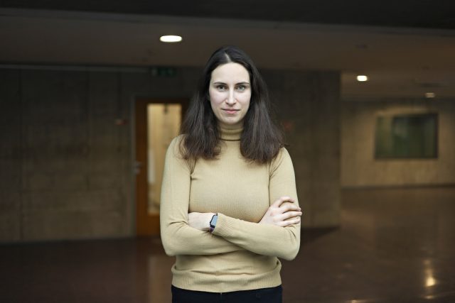 Andrea Procházková,  zástupkyně šéfredaktora týdeníku Respekt | foto: Matěj Skalický,  Podcast Vinohradská 12