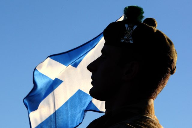 Skotsko,  vlajka  (ilustrační foto) | foto: Andrew Milligan,  PA Images / Profimedia