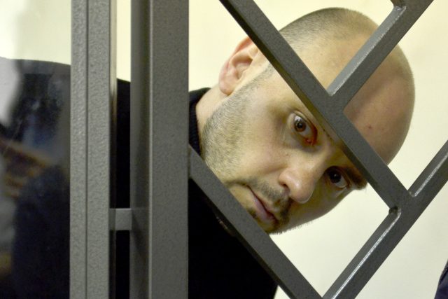 Bývalý ředitel ruské pobočky organizace Otevřené Rusko Andrej Pivovarov byl zadržen | foto: Fotobanka Profimedia