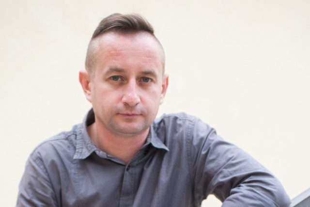 Serhij Žadan,  ukrajinský spisovatel,  aktivista a rocker   (Pordenonelegge Book Festival,  Pordenone,  Itálie,  září 2016) | foto: Profimedia