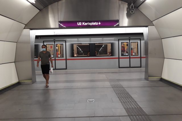 Vídeň,  metro | foto: Štěpán Sedláček,  Český rozhlas