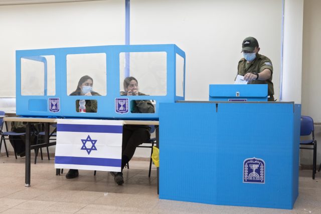 Volby v Izraeli | foto: Sebastian Scheiner,  ČTK/AP