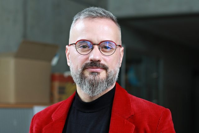 Jan Vojtko,  psychoterapeut,  specializující se na párovou a individuální terapii | foto: Věra Luptáková,  Český rozhlas