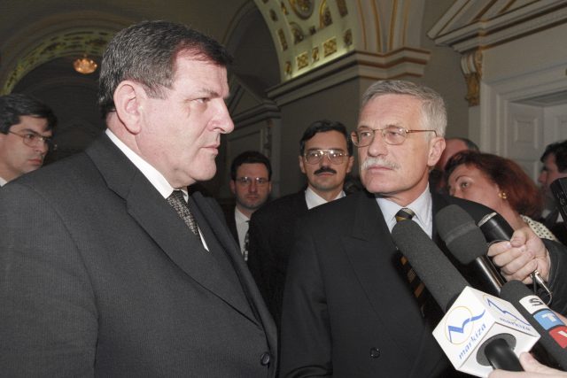 Vladimír Mečiar a Václav Klaus | foto: Fotobanka Profimedia