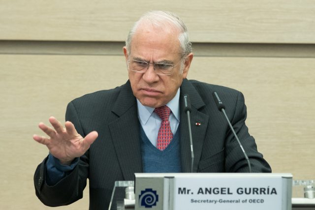 generální tajemník OECD Angel Gurría | foto: Fotobanka Profimedia