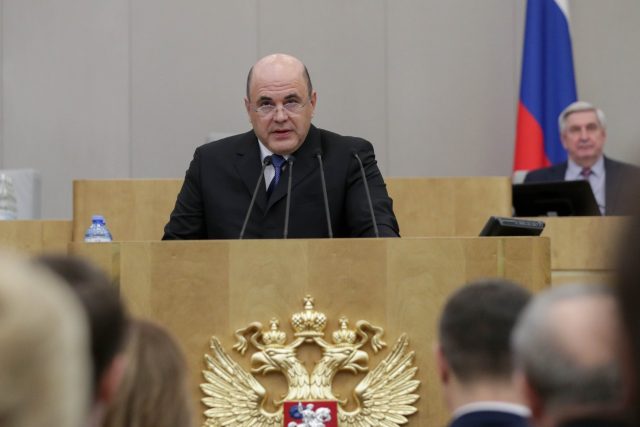 Nový ruský premiér Michail Mišustin | foto: ČTK/AP