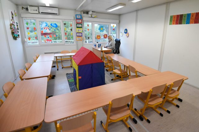 Škola bez žáků během koronavirové pandemie | foto: Fotobanka Profimedia