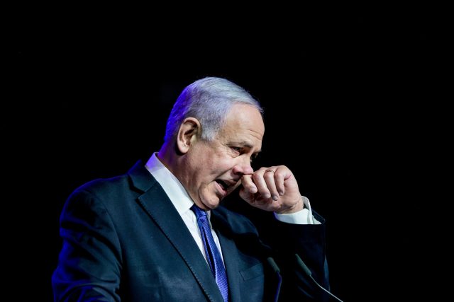 Odcházející izraelský premiér Benjamin Netanjahu | foto: Fotobanka Profimedia