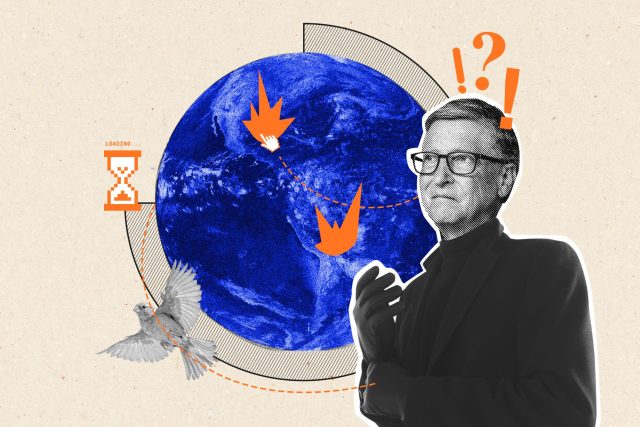 Bill Gates: Jak zabránit klimatické katastrofě | foto: Soňa Daňková