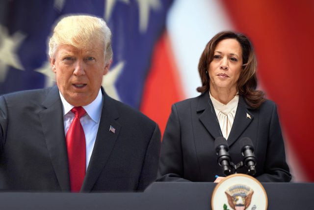 Koláž: Donald Trump a Kamala Harrisová | foto: Fotobanka Profimedia