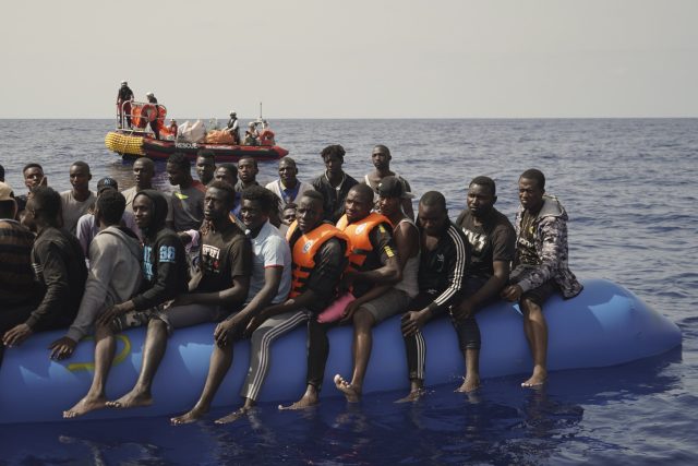 Na řecké ostrovy připlulo v posledních dnech skoro tisíc nových migrantů | foto:  Renata Brito,  ČTK/AP