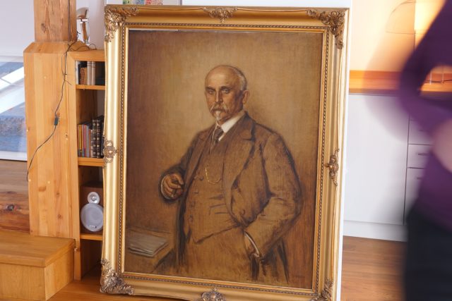 Obraz Aloise Rašína ze 20. let 20. století | foto: Miloslav Hamřík,  Český rozhlas,  Český rozhlas