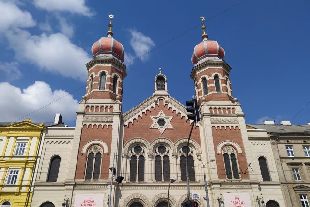 Velká synagoga patří k žádaným turistickým cílům v Plzni | foto: Kateřina Dobrovolná,  Český rozhlas