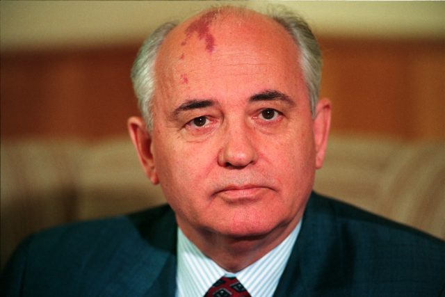 Nikdo Gorbačovovi nevezme,  že tužby národů našeho regionu nenechal rozdrtit pásy sovětských tanků. | foto: Michal Růžička,  MAFRA / Profimedia
