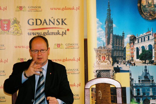 Pawel Adamowicz,  primátor města Gdaňsk | foto:  Aureliusz Marek Pędziwol