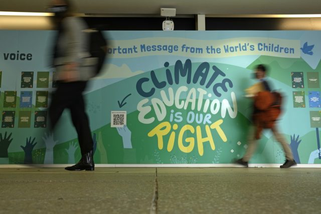 Klimatická konference v Glasgow | foto: Alastair Grant,  ČTK/AP