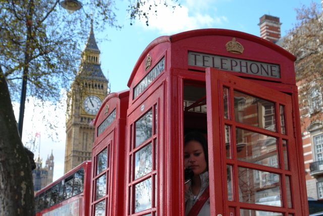 Telefoní budky v Londýně | foto: pxphere,  CC0 1.0