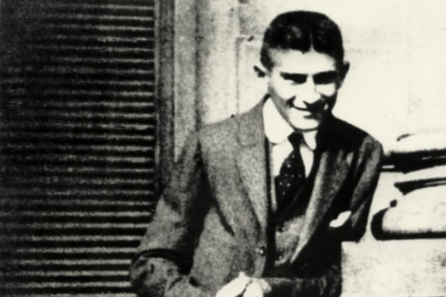 Franz Kafka na Starém městě v Praze | foto: Fotobanka Profimedia