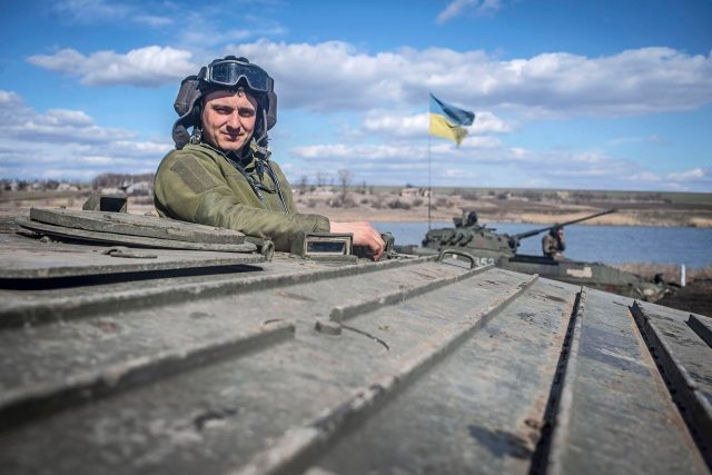 Ukrajinská armáda v Doněcké oblasti | foto: Fotobanka Profimedia