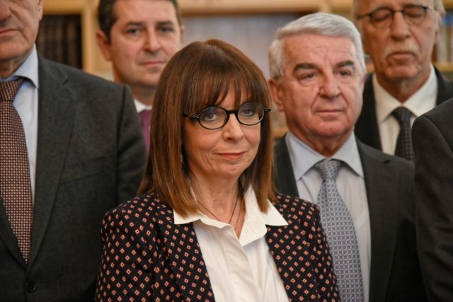 Nová řecká prezidentka Katerina Sakellaropulosová | foto: Fotobanka Profimedia