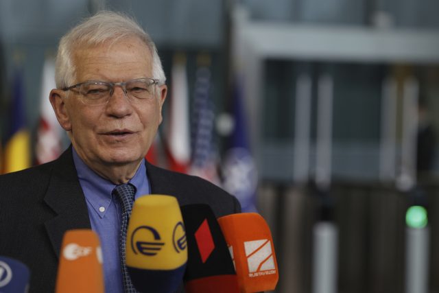 Šéf evropské diplomacie Josep Borrell | foto:  Olivier Matthys,  ČTK/AP