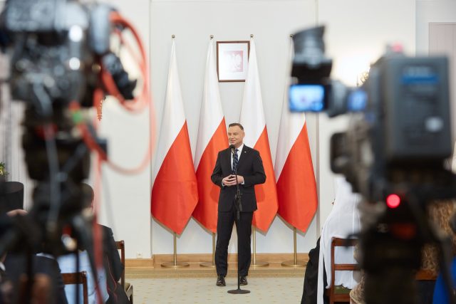 Polský prezident Andrzej Duda  | foto: Fotobanka Profimedia