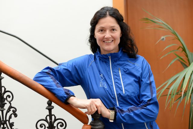 Běžkyně a organizátorka Mírového běhu Jana Dušková | foto: Jan Ptáček,  Český rozhlas