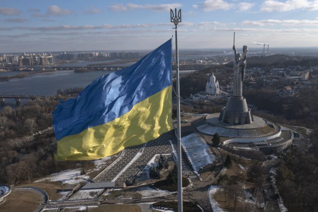 Hlavní město Ukrajiny Kyjev | foto: Efrem Lukatsky,  ČTK / AP