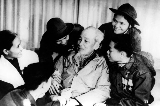 Prezident Vietnamské demokratické republiky Ho Či Min v roce 1960 | foto: ČTK