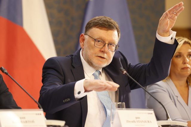 Ministr financí Zbyněk Stanjura | foto: Jiří Koťátko,  CNC / Profimedia