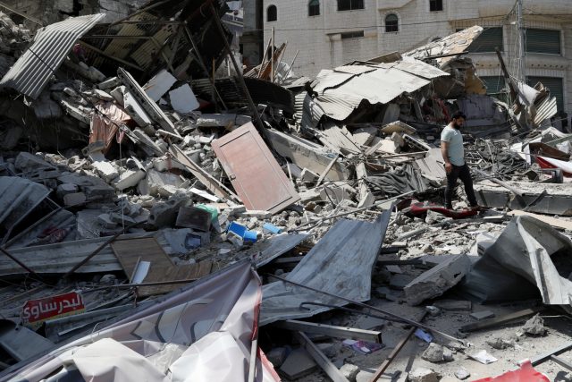 V pátek začal klid zbraní mezi Izraelem a teroristickým hnutím Hamás v Pásmu Gazy | foto: Adel Hana,  ČTK/AP