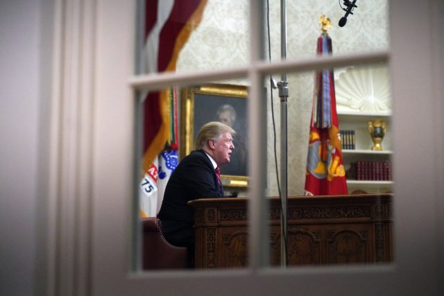 Prezident USA Donald Trump | foto: Carolyn Kaster,  ČTK/AP