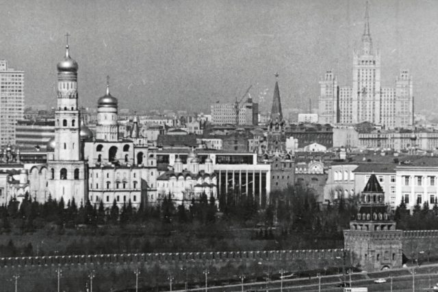 Pohled na moskevský Kreml  (ilustrační fotografie) | foto: autor neznámý,  Archivní a programové fondy Českého rozhlasu