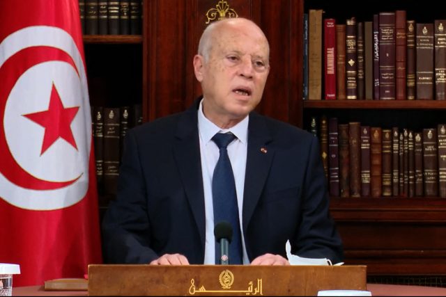 Prezident Tuniska Kaís Saíd | foto: Profimedia