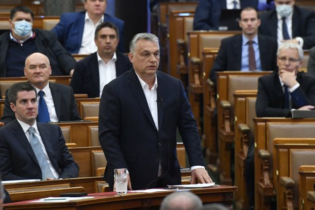 Maďarský premiér Viktor Orbán | foto: Zoltan Mathe,  ČTK/AP