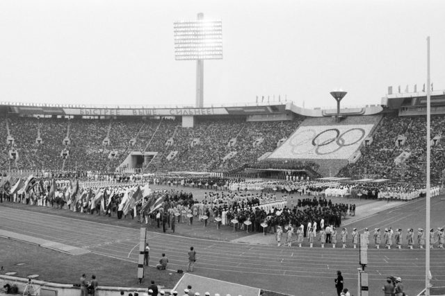Letní olympijské hry v Moskvě v roce 1980 | foto: Jiří Kruliš,  ČTK