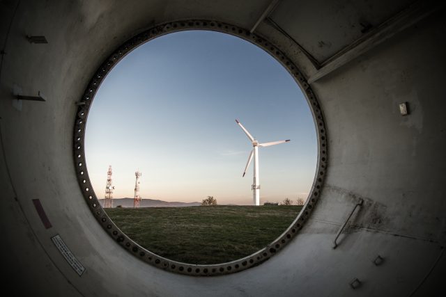 Konstrukce větrné elektrárny | foto: Profimedia