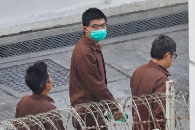 Prodemokratický aktivista Joshua Wong byl odsouzen k 13, 5 měsícům vězení | foto: Fotobanka Profimedia