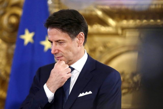 Italský premiér Giuseppe Conte | foto: Fotobanka Profimedia