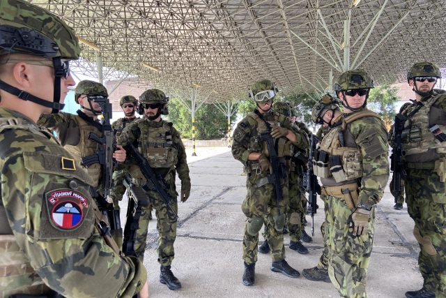 Vojáci patří k tomu nejlepšímu,  co česká armáda má | foto: Martin Pařízek,  Český rozhlas