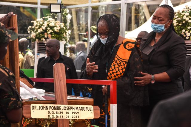 Pohřeb prezidenta Tanzanie Johna Magufuliho | foto: Fotobanka Profimedia