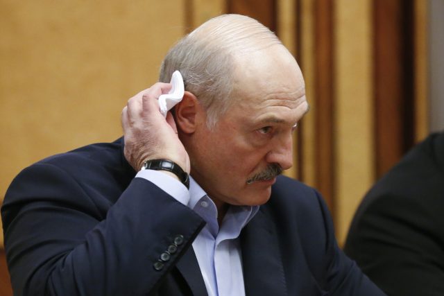 Běloruský prezident Alexander Lukašenko | foto: Fotobanka Profimedia