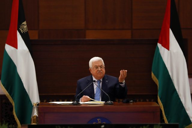 Předseda palestinské samosprávy Mahmúd Abbás | foto: Fotobanka Profimedia